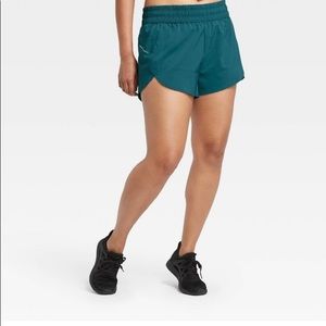 Mid-Rise Run Shorts 3” - All in Motion Teal XS